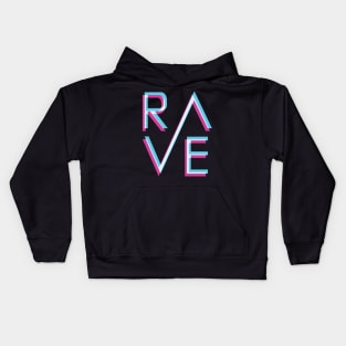 Techno Rave Tshirt Rave Kids Hoodie